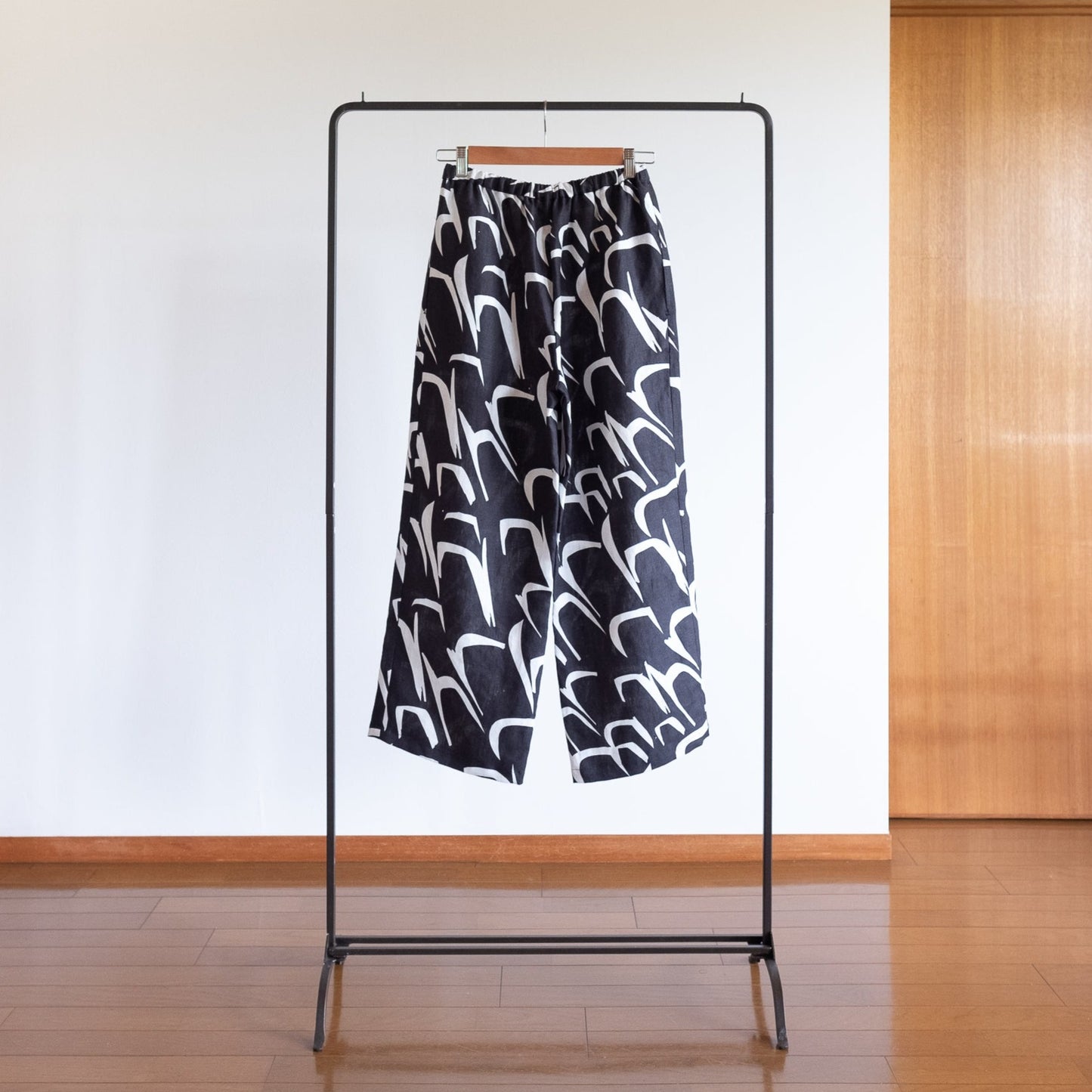 リネンイージーパンツ 'Antwerp' black