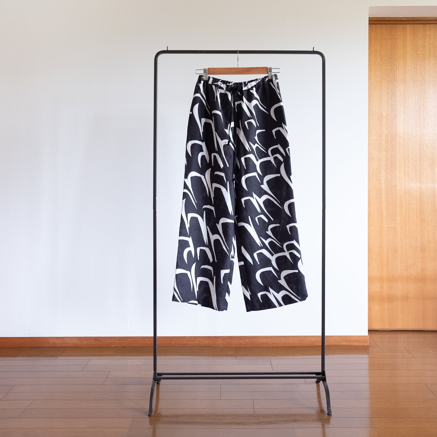 リネンイージーパンツ 'Antwerp' black