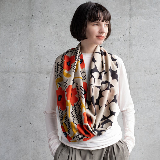 Superfine Merino Wool 'Stella' ループスカーフ