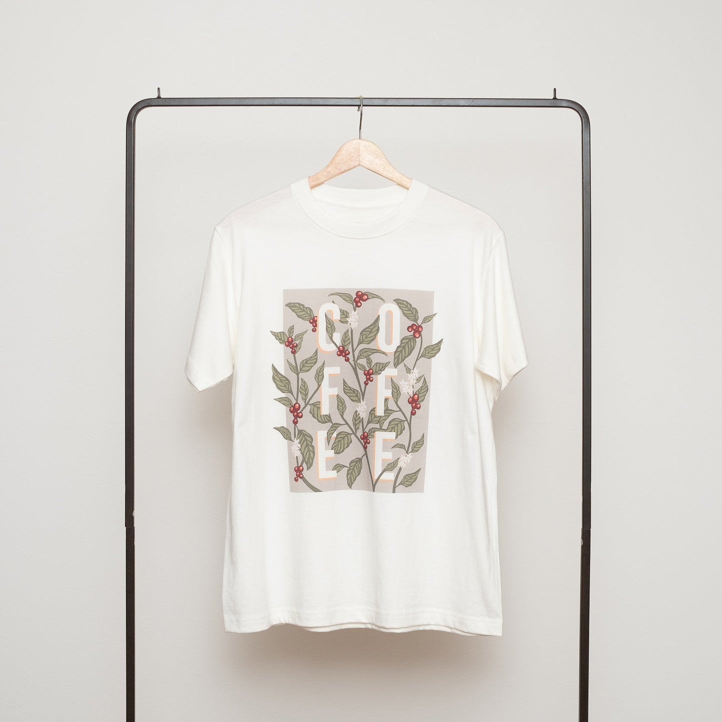 8月上お届け Organic Cotton UNISEX Tshirt 'Coffee Matters'