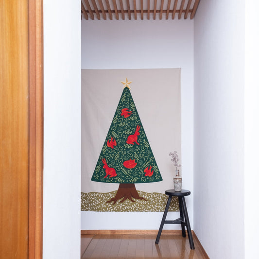 クリスマスツリータペストリー(大)2024