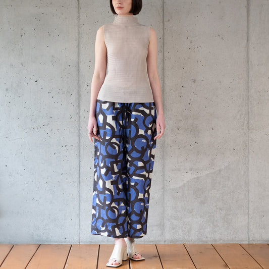 5月中旬入荷予定!リネンイージーパンツ 'Meridian' navy