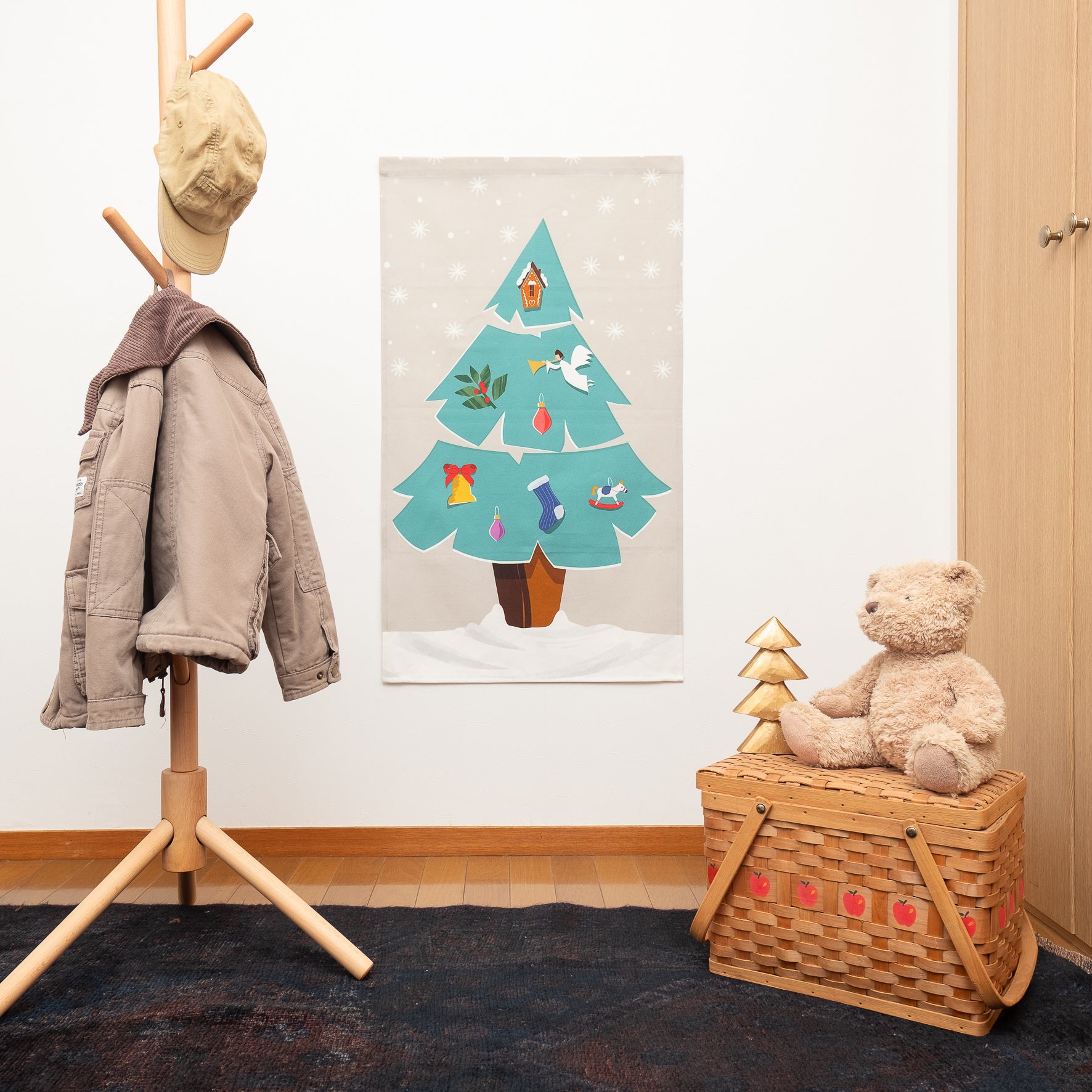 クリスマスツリータペストリー（小）2025 – YARN&COPPER