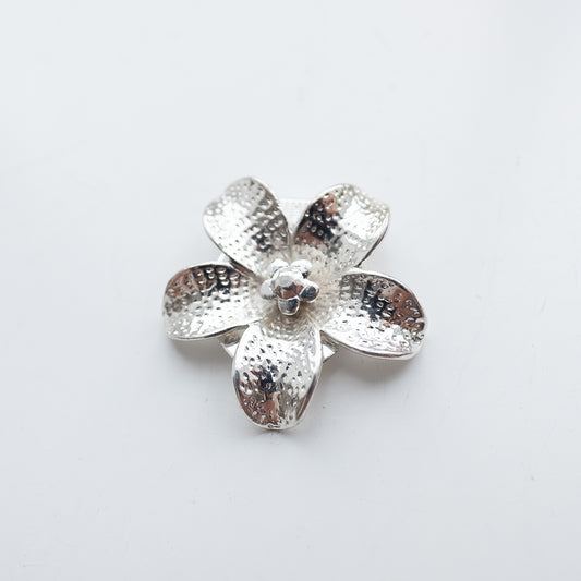 dead stock Clip Foulard Vintage Clip Foulard Vintage Feuille Argent