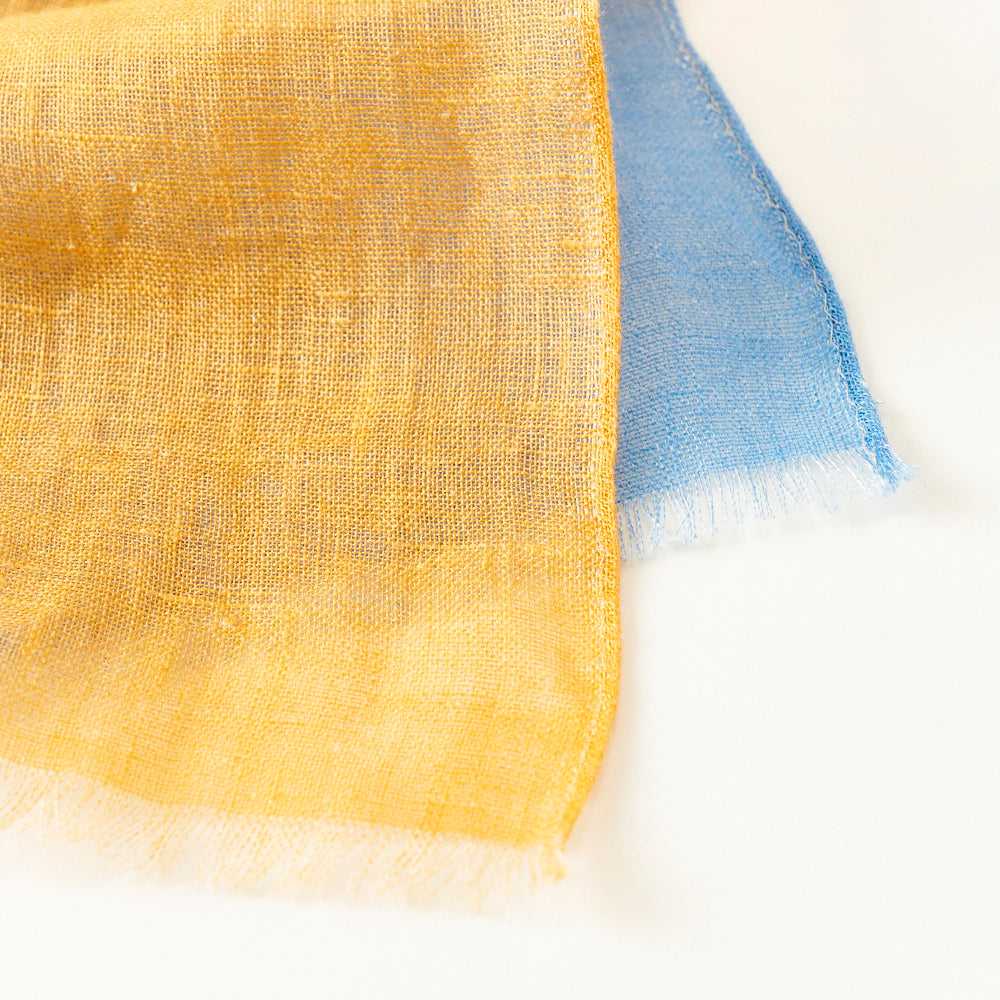 4月末入荷予定 リネン Japanese Linen 'Luna's Nap' pastel ロングストール