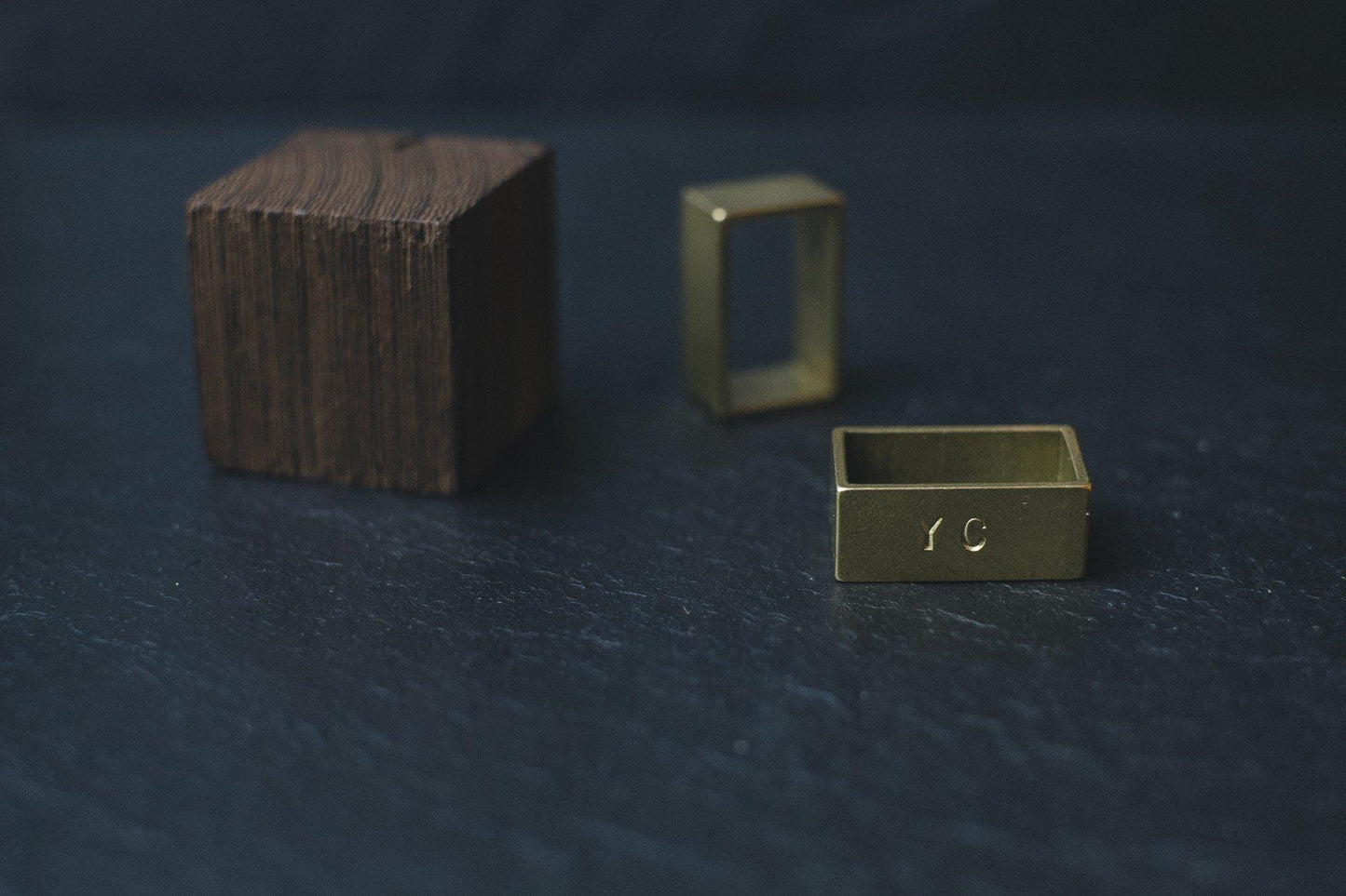 *スカーフとのセット購入 YARN&COPPER 真鍮製スカーフリング Mサイズ