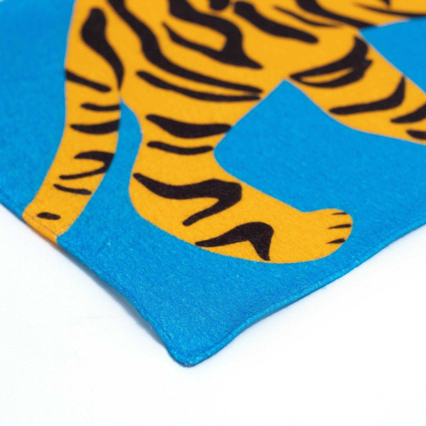 Baby&Kids Organic Cotton Hanky 'Tiger' ミニハンカチ | YARN&COPPER