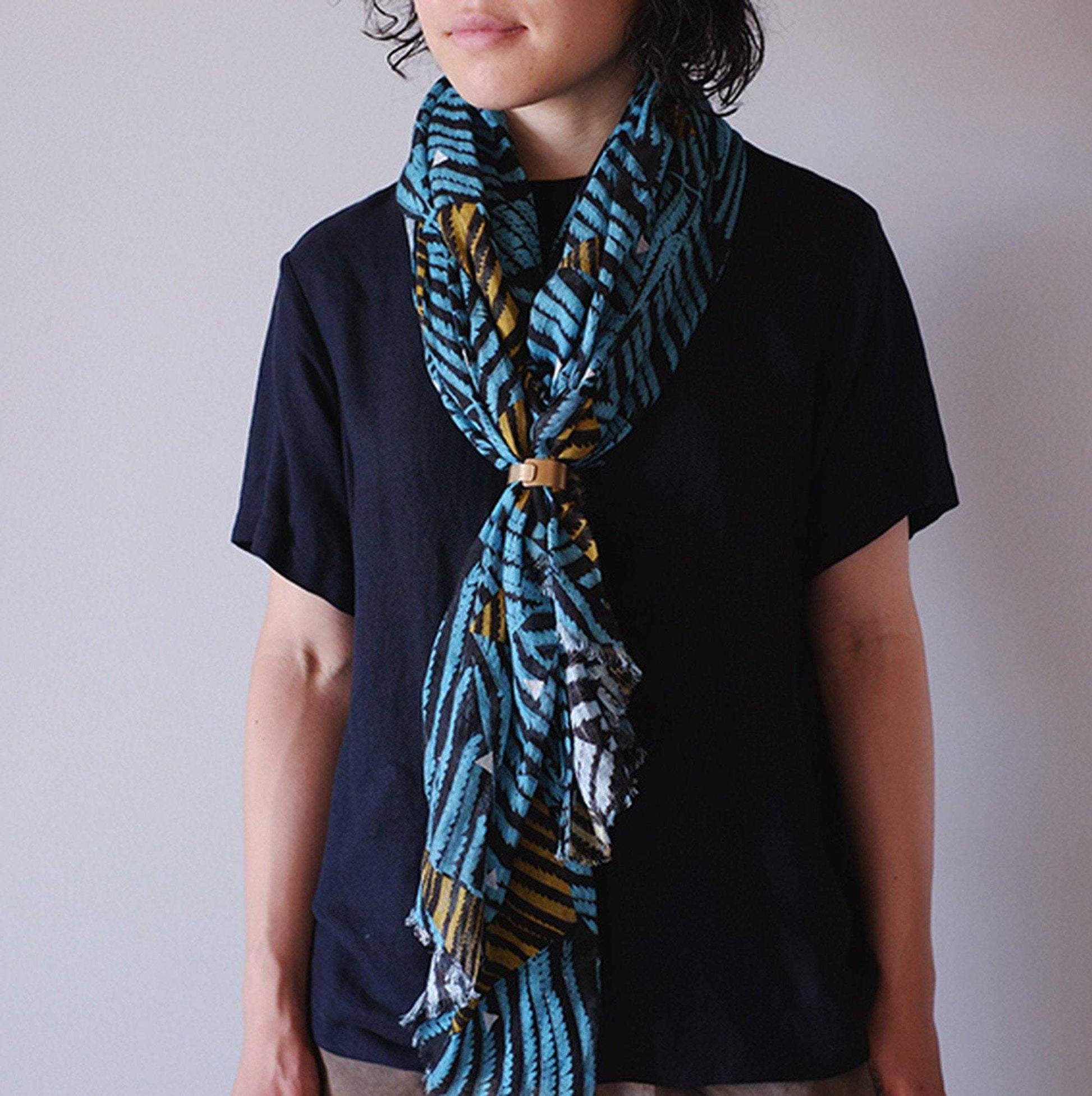 YARN&COPPER 真鍮製 Japanese Brass スカーフリング Lサイズ 単品 | YARN&COPPER