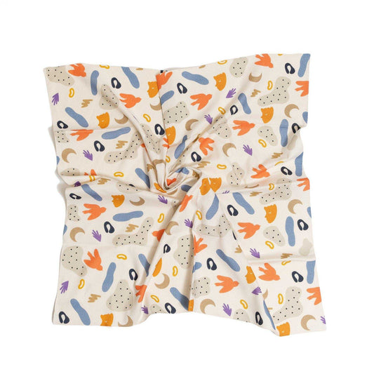 Japanese Printed Organic Cotton Blanket/授乳ケープ 'Twinkle'