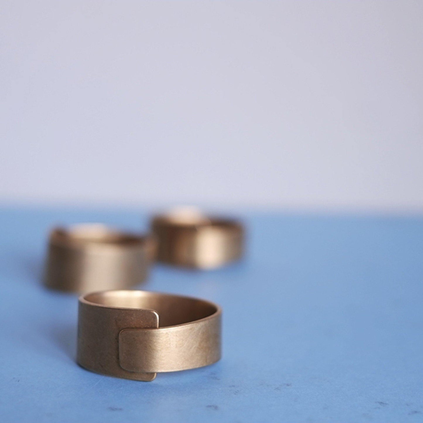 YARN&COPPER 真鍮製 Japanese Brass スカーフリング Lサイズ 単品 | YARN&COPPER