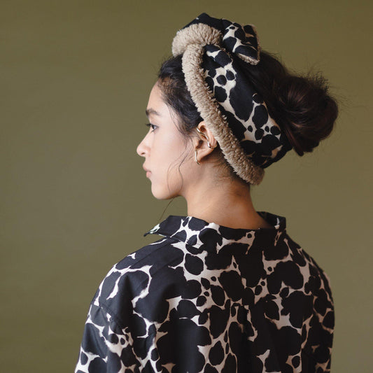 再入荷!Merino Wool 'Edition 71' リバーシブルヘッドスカーフ/ミニスカーフ