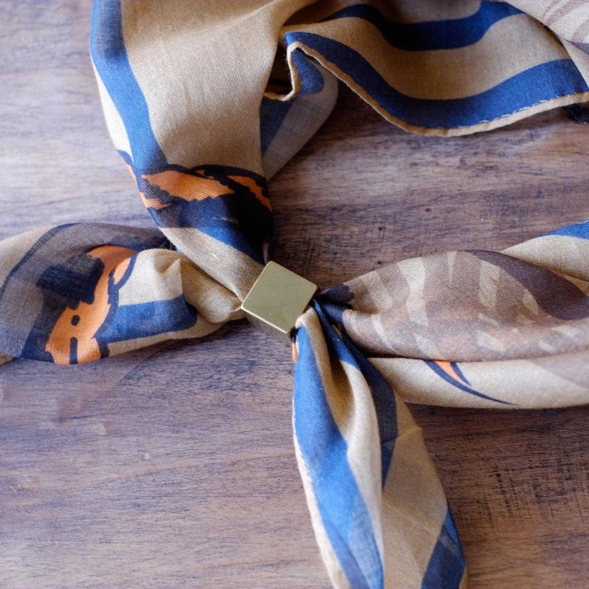 YARN&COPPER 真鍮製 Japanese Brass スカーフリング Sサイズ | YARN&COPPER