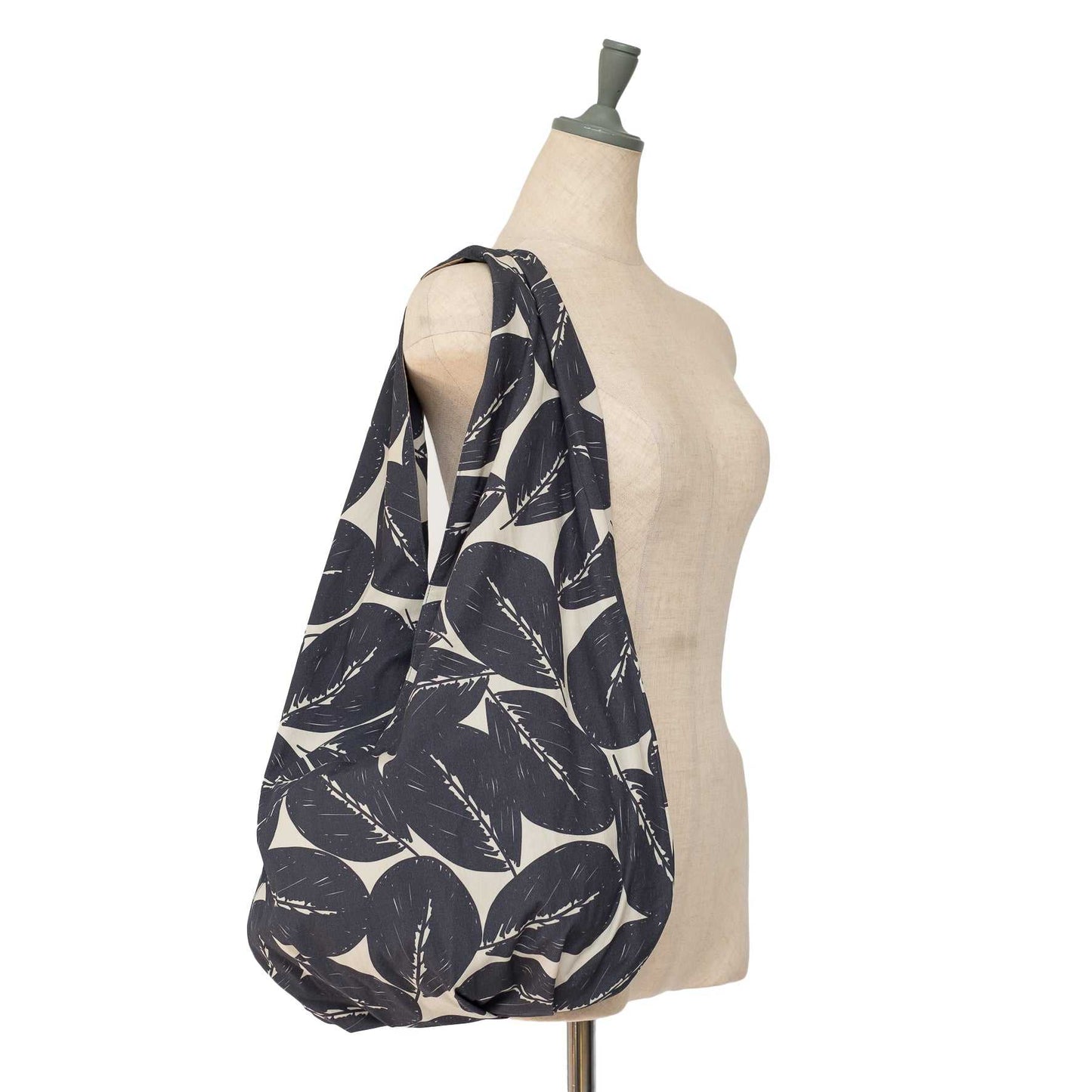 In Japan Organic Cotton Sling Bag 'Autumn Dusk' navy