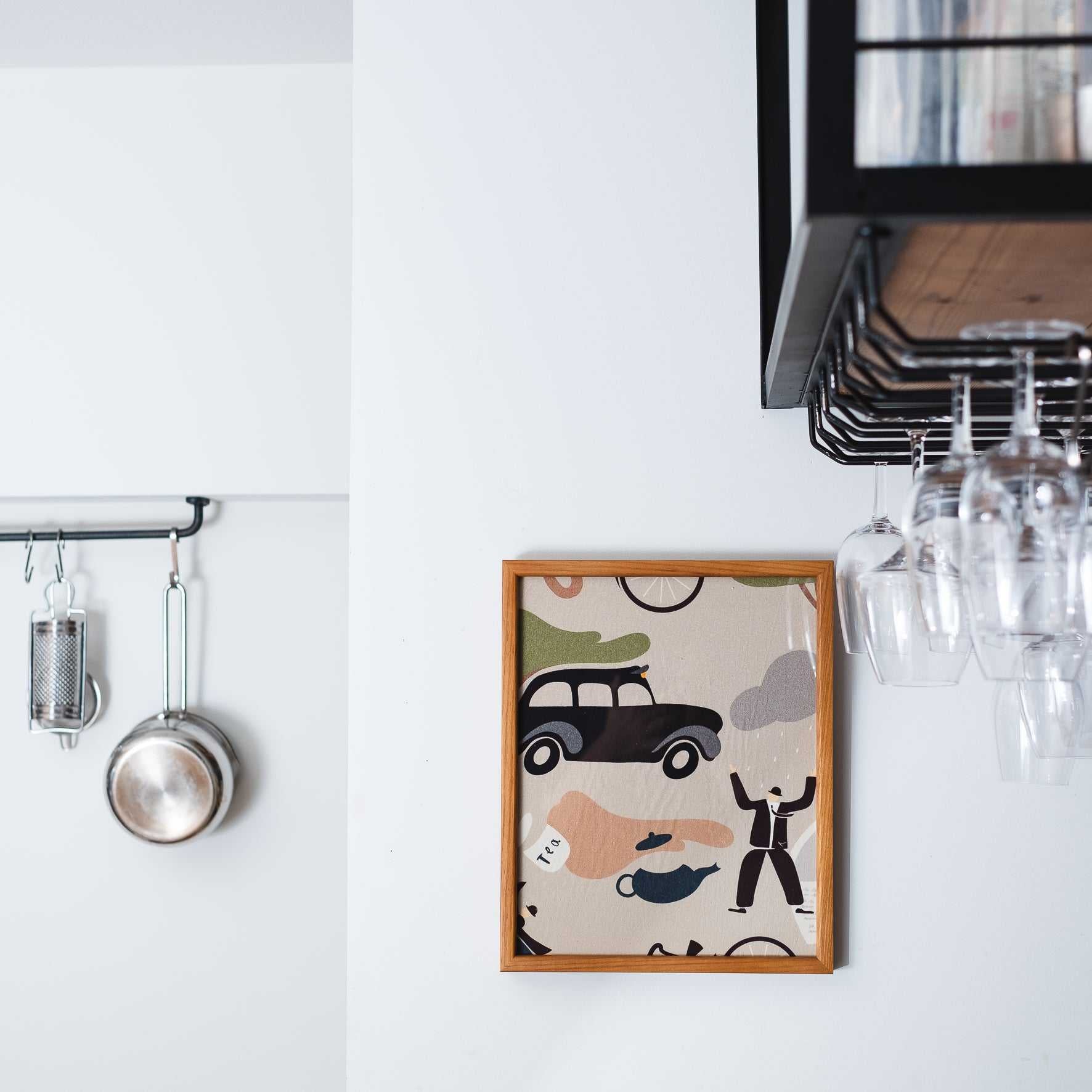 有効活用 'Fish&Chips' 3サイズ展開 インテリアアート | YARN&COPPER