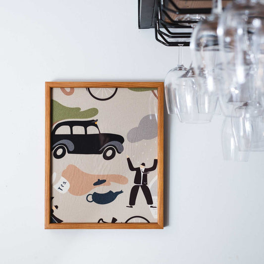 有効活用 'Fish&Chips' 3サイズ展開 インテリアアート | YARN&COPPER