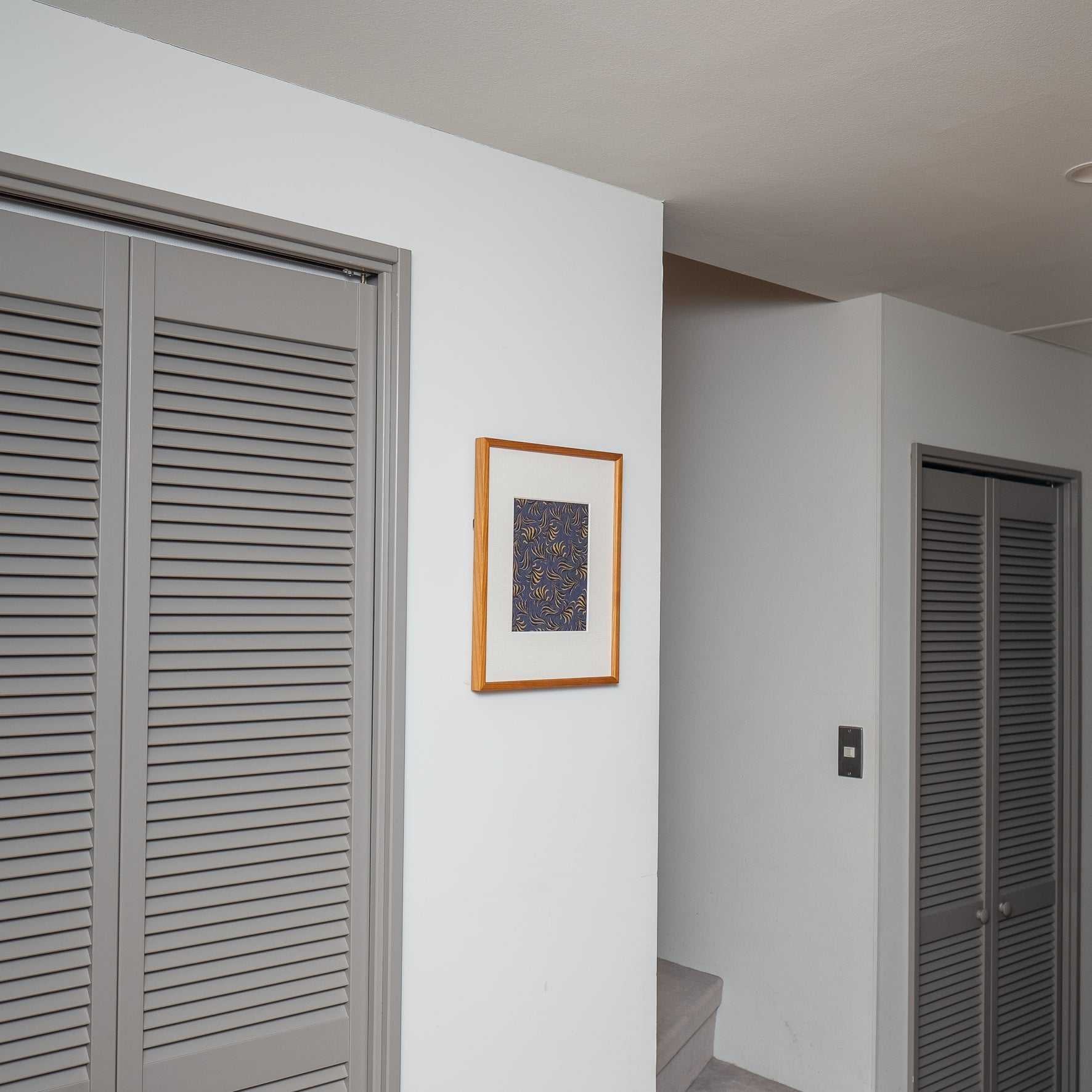 有効活用 'Pearsham' navy 3サイズ展開 インテリアアート | YARN&COPPER