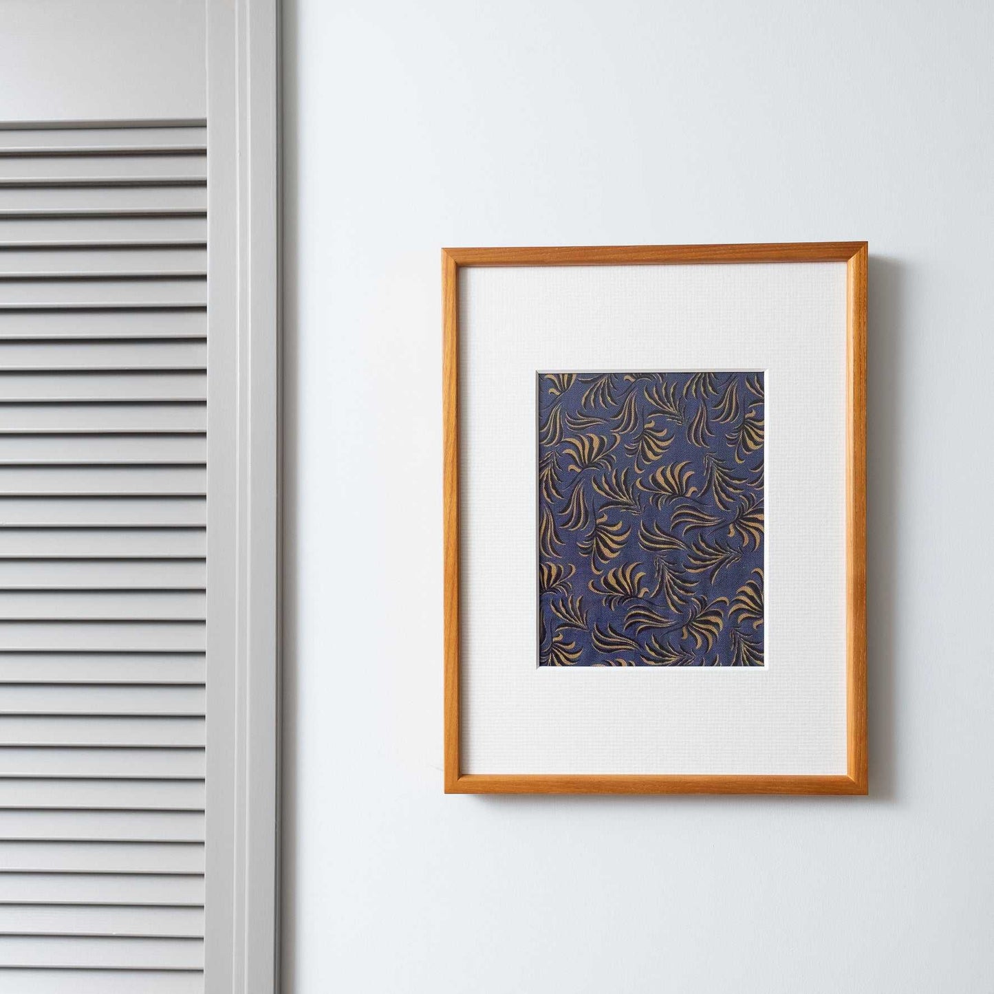 有効活用 'Pearsham' navy 3サイズ展開 インテリアアート | YARN&COPPER