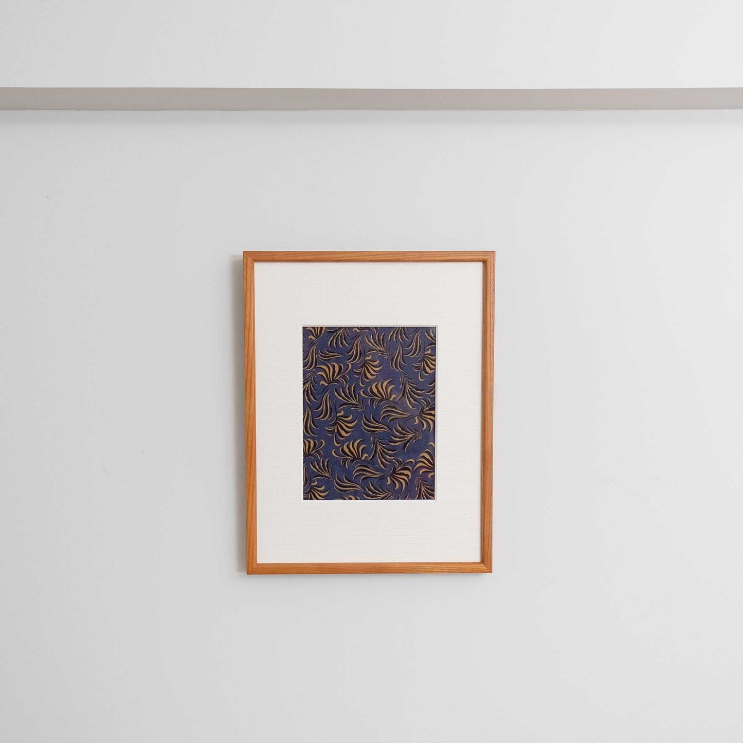 有効活用 'Pearsham' navy 3サイズ展開 インテリアアート | YARN&COPPER