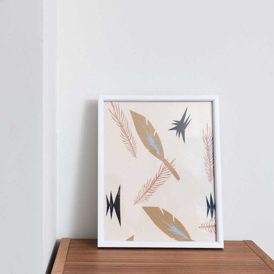 有効活用 'Feather' 3サイズ展開 インテリアアート | YARN & COPPER