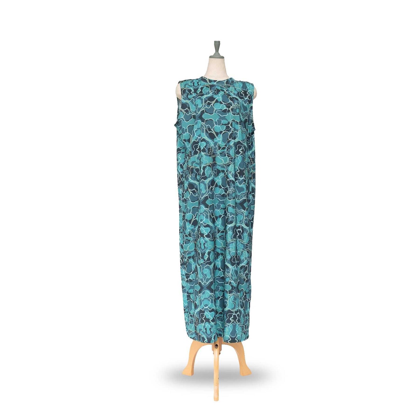Japanese Printed Organic Cotton 'Poolside' タンクドレス | YARN&COPPER