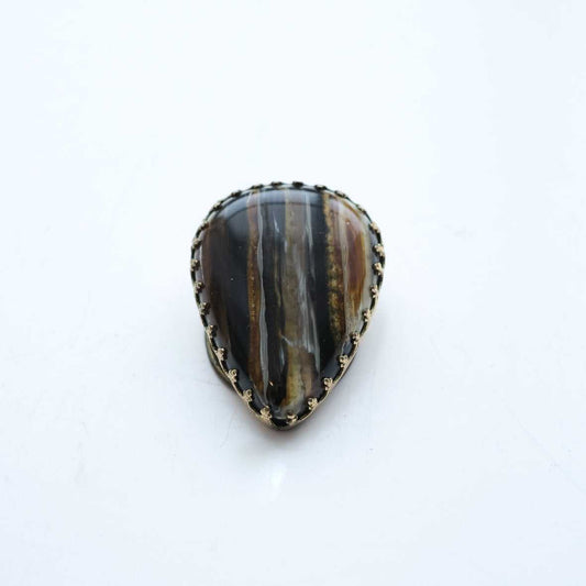 4月末~お届け予定 dead stock ヴィンテージスカーフクリップ Vintage Scarf Clip ティアードロップ