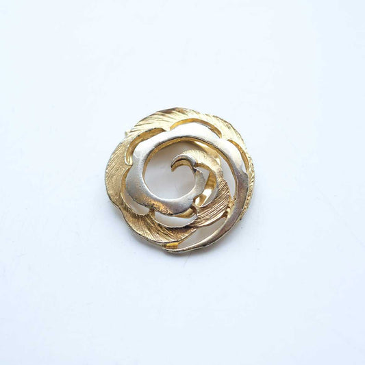 4月末~お届け予定 dead stock ヴィンテージスカーフクリップ Vintage Scarf Clip ツイストフラワー