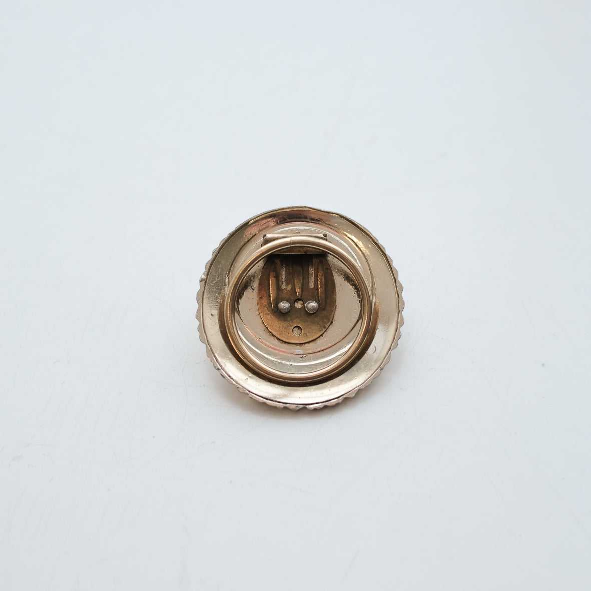 4月末~お届け予定 dead stock ヴィンテージスカーフクリップ Vintage Scarf Clip フラワーモチーフ3