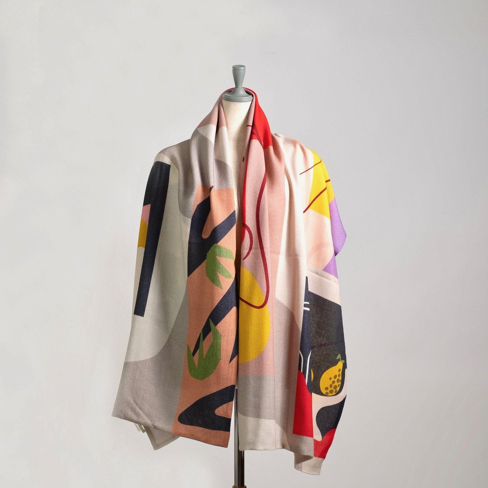 再入荷!Japanese Merino Wool 'AESTHETE' 二重仕立てのロングストール | YARN&COPPER