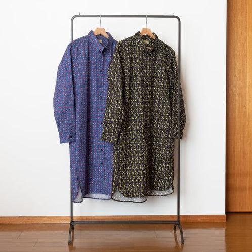 ライブ紹介 No,7&8 オーガニックコットンシャツドレス Rochester
