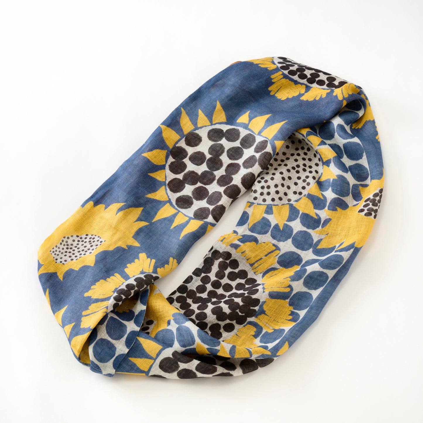 Arrivée prévue en mai! Écharpe à boucles en lin 'Marrakesh'