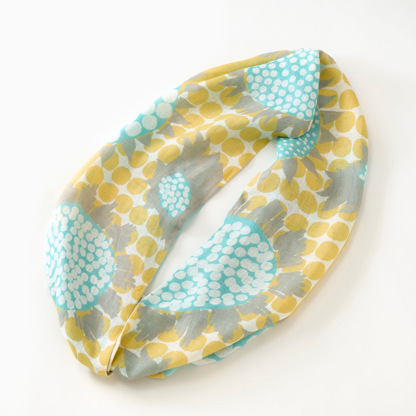 Arrivée prévue en mai! Écharpe à boucles en lin 'Marrakesh'