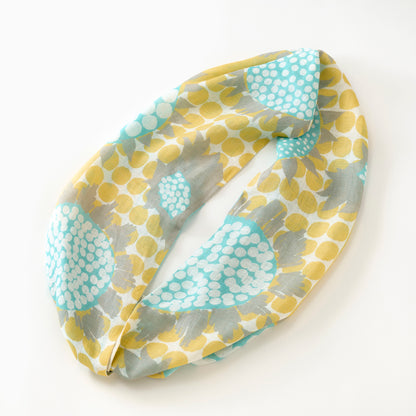 Arrivée prévue en mai! Écharpe à boucles en lin 'Marrakesh'