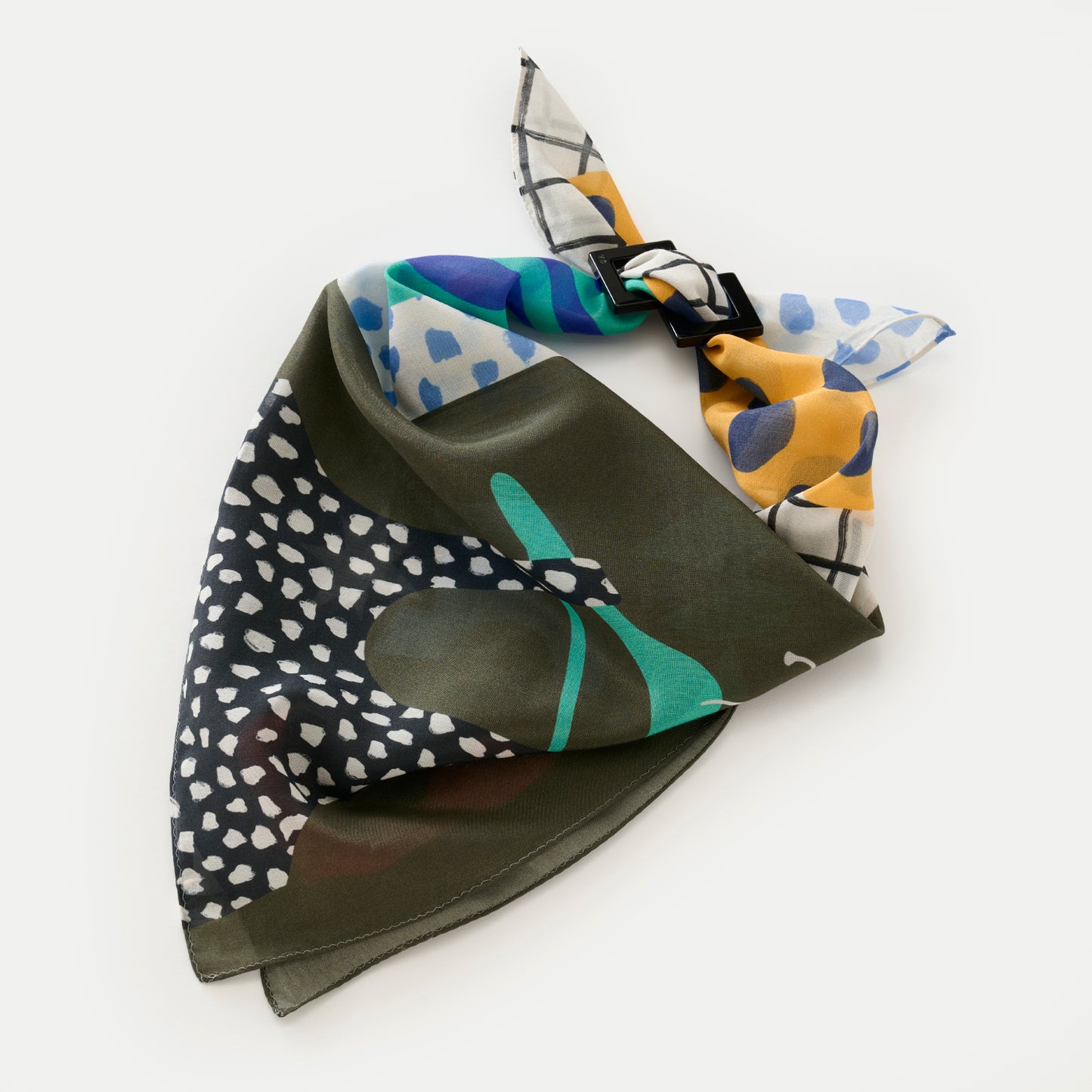 3月入荷！Silk Cotton 'Fashionista' grey 大判スカーフ