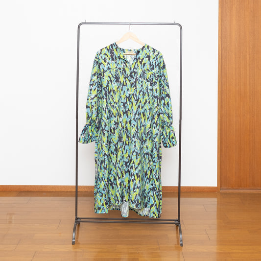 Banshu Ori Robe Manteau Japonais Laine/Coton Jacquard / Camel