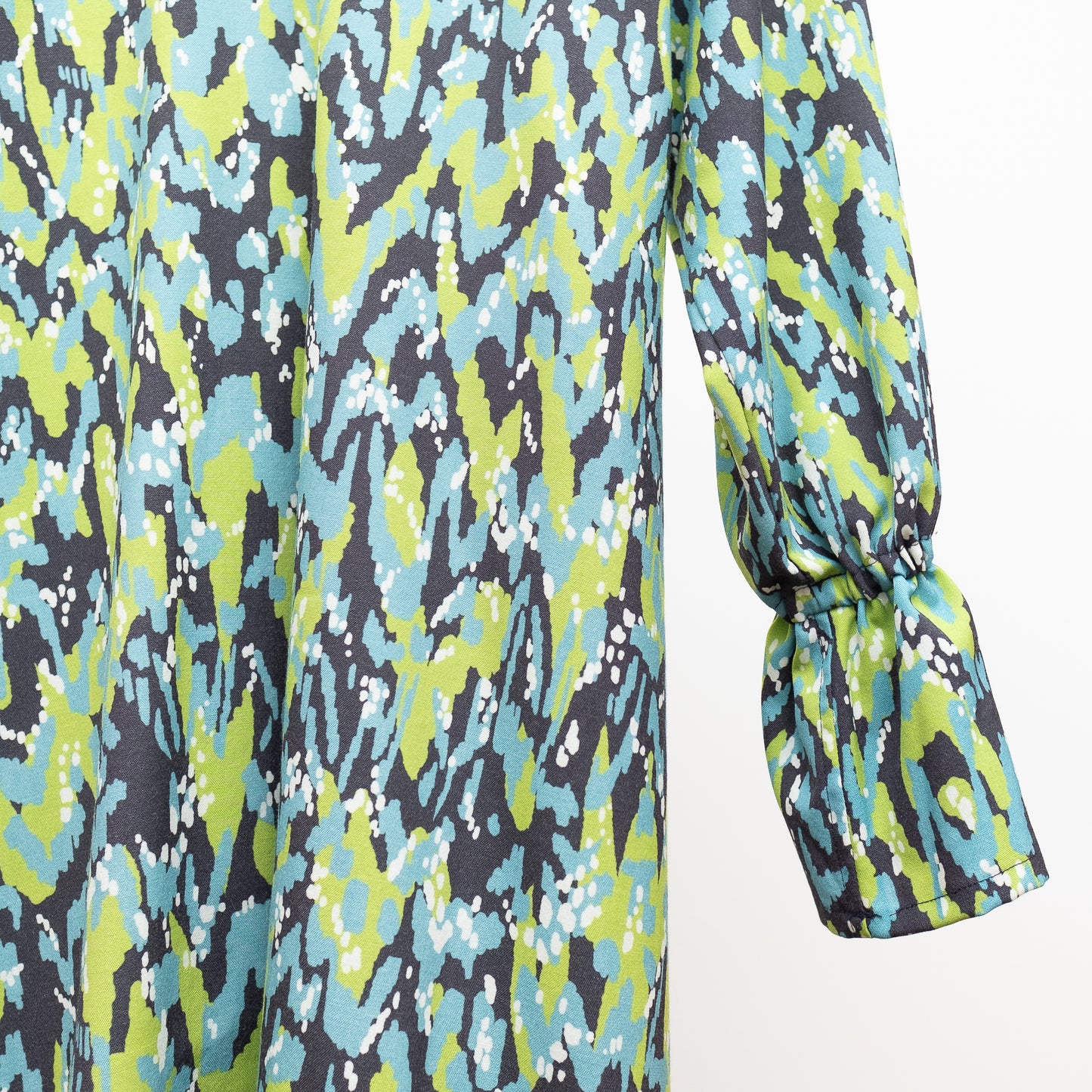 Banshu Ori Japanese Wool/Cotton Jacquard Coat Dress / Camel