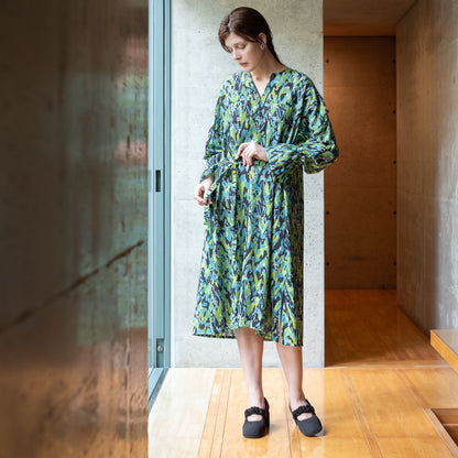 ウール Peplum Sleeve Dress 'Saint-Tropez'