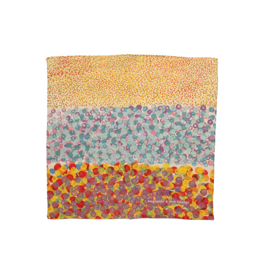 関文磁 kagayaki工房 / ダブルガーゼのオーガニックコットンハンカチ