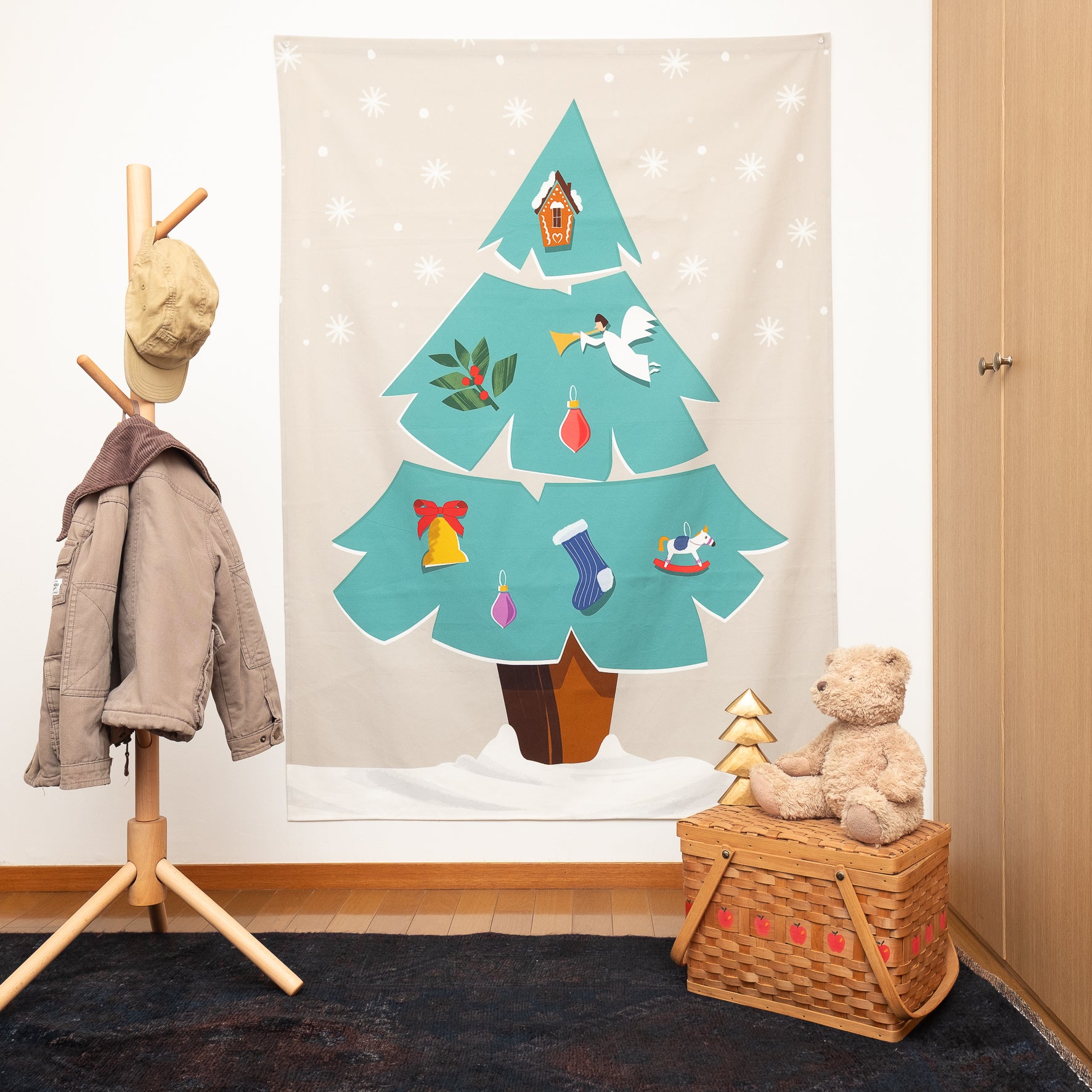 クリスマスツリータペストリー（大）2025 – YARN&COPPER