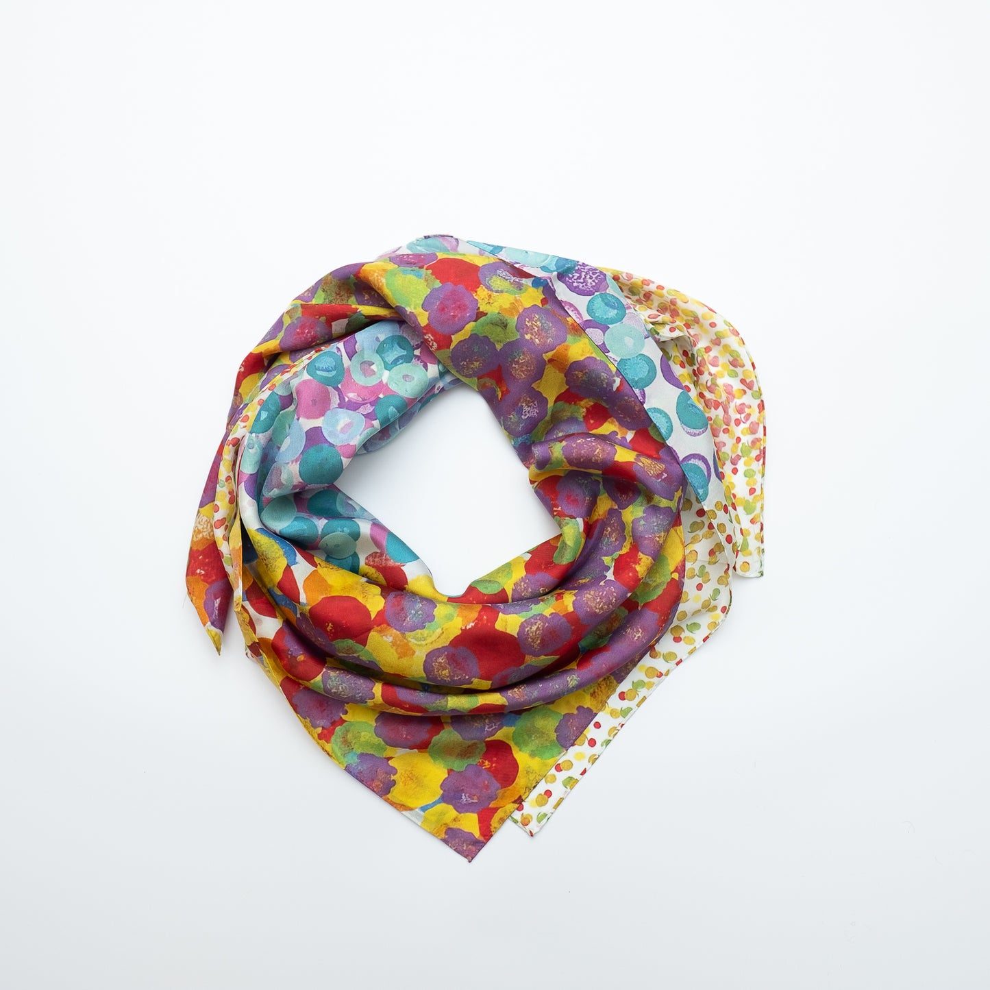 kagayaki工房 関文磁 シルク大判スカーフ