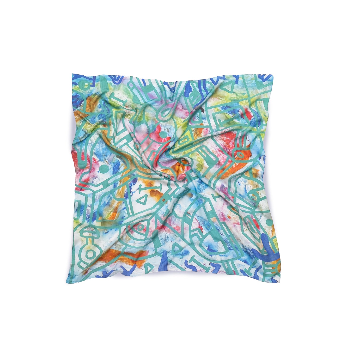 kagayaki工房 伊藤弘明 シルク大判スカーフ