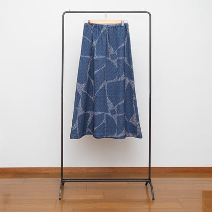 ５色展開　裏起毛オーガニックコットンのロングスカート