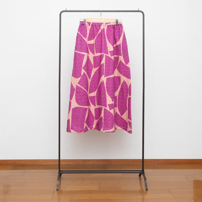 ５色展開　裏起毛オーガニックコットンのロングスカート