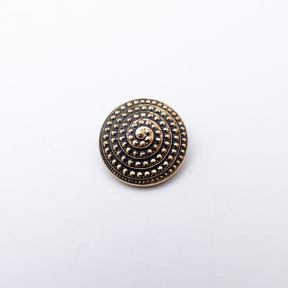dead stock vintage scarf clip flower motif