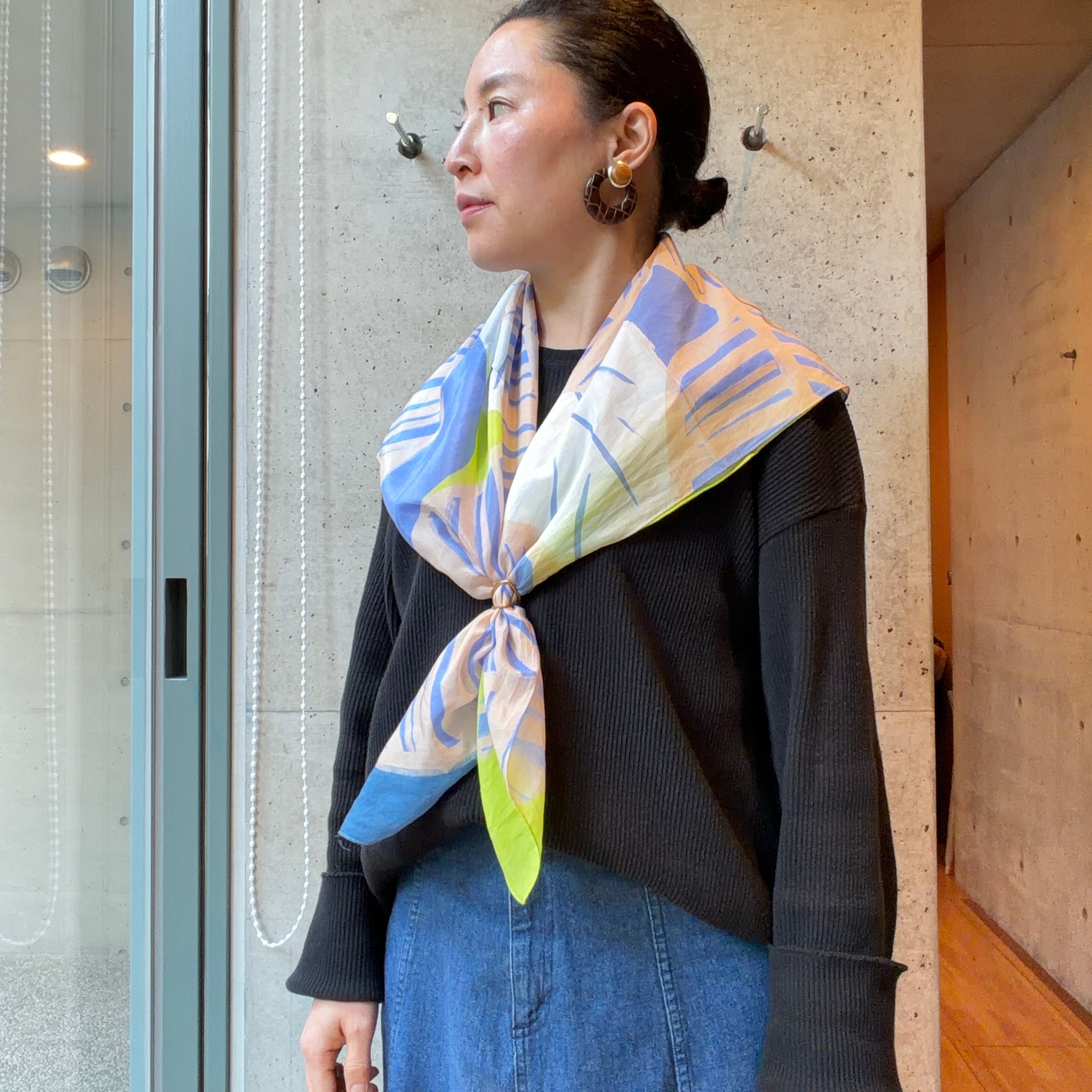 SPECIAL ORDER / シルクコットンスカーフ大判 – YARN&COPPER
