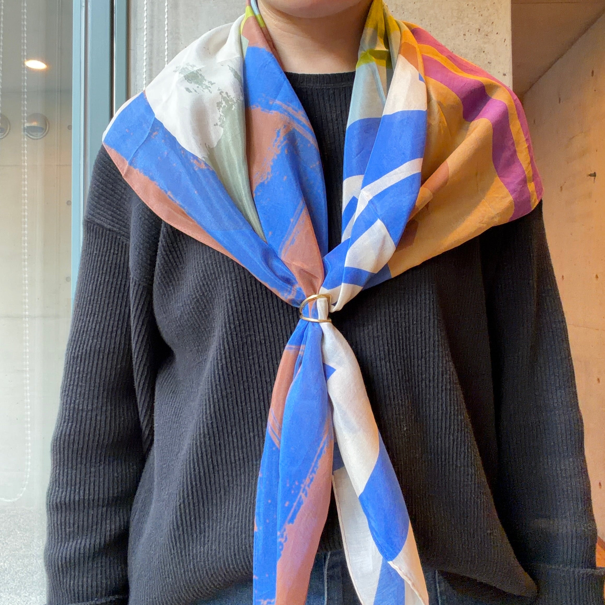 SPECIAL ORDER / シルクコットンスカーフ大判 – YARN&COPPER