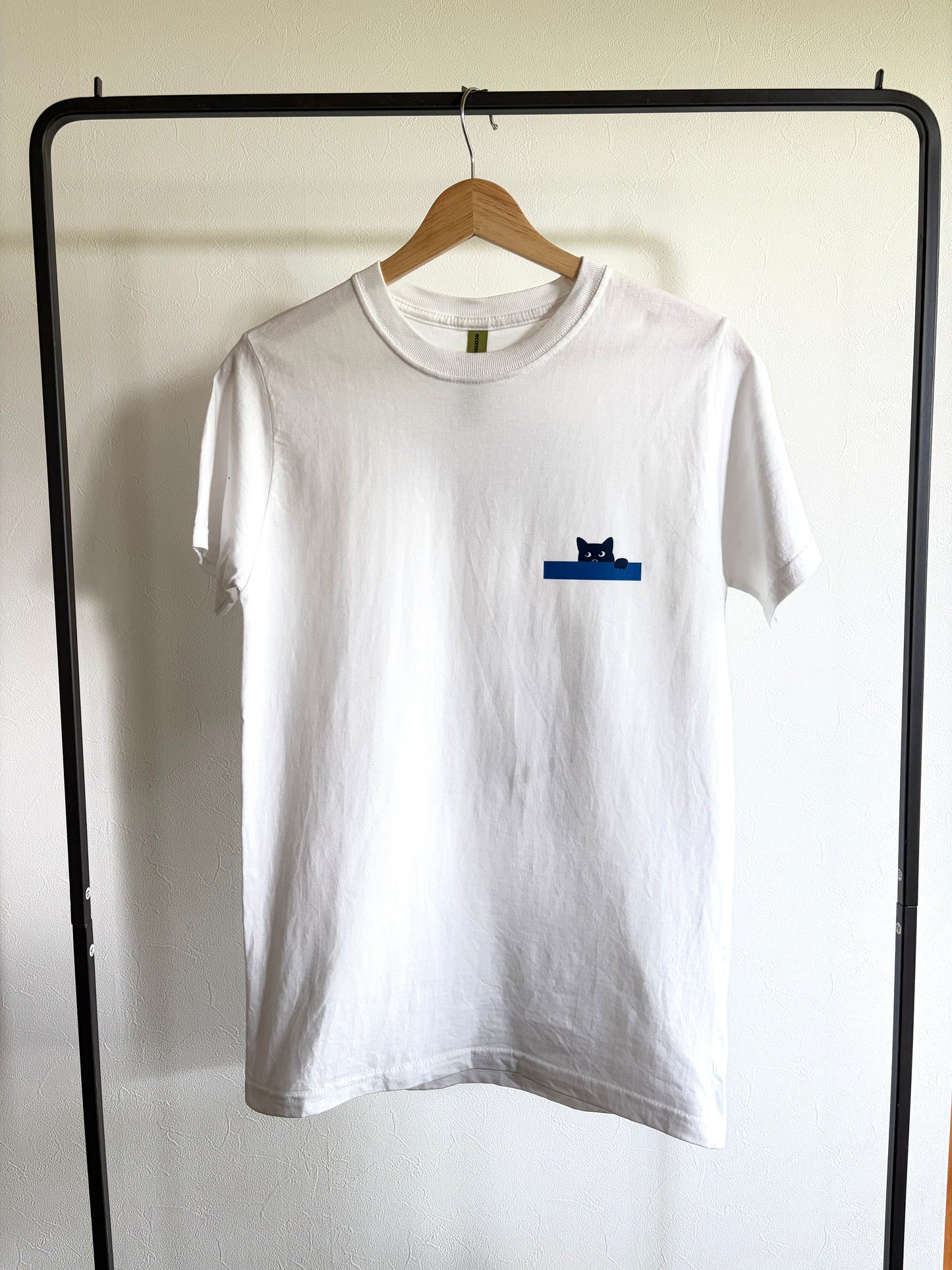 Imprimé japonais Ecovero / O.Cotton UNISEX Tshirt 'Dog In A Hat' Y