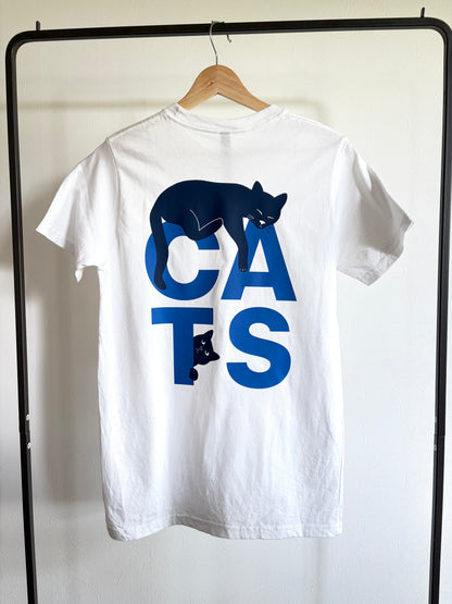 Imprimé japonais Ecovero / O.Cotton UNISEX Tshirt 'Dog In A Hat' Y