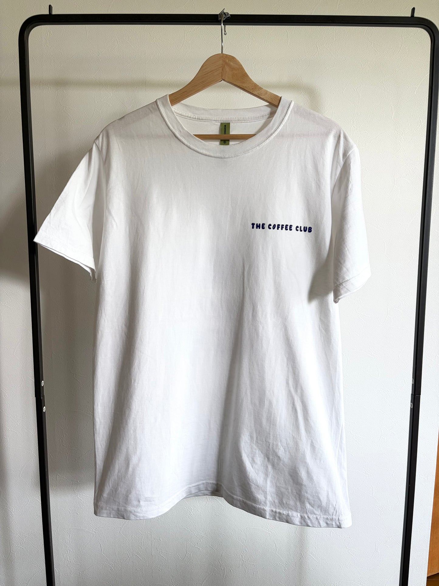 8月中旬お届け予定 オーガニックコットンTシャツ 'Funky Filter'両面プリント