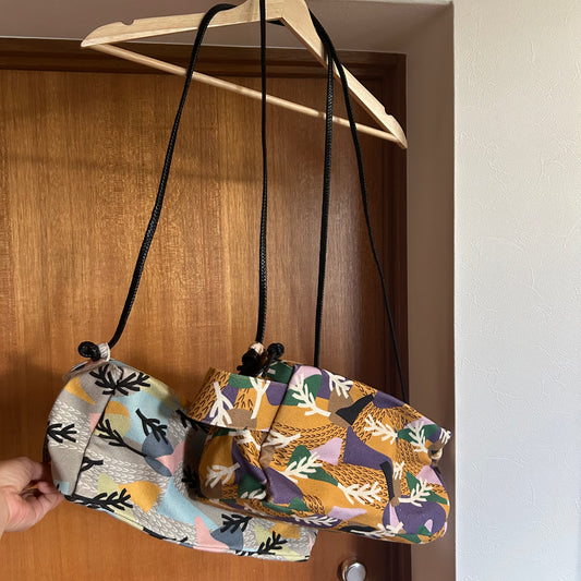 ライブ紹介 No,13&14 Square Pouch Bag　２色