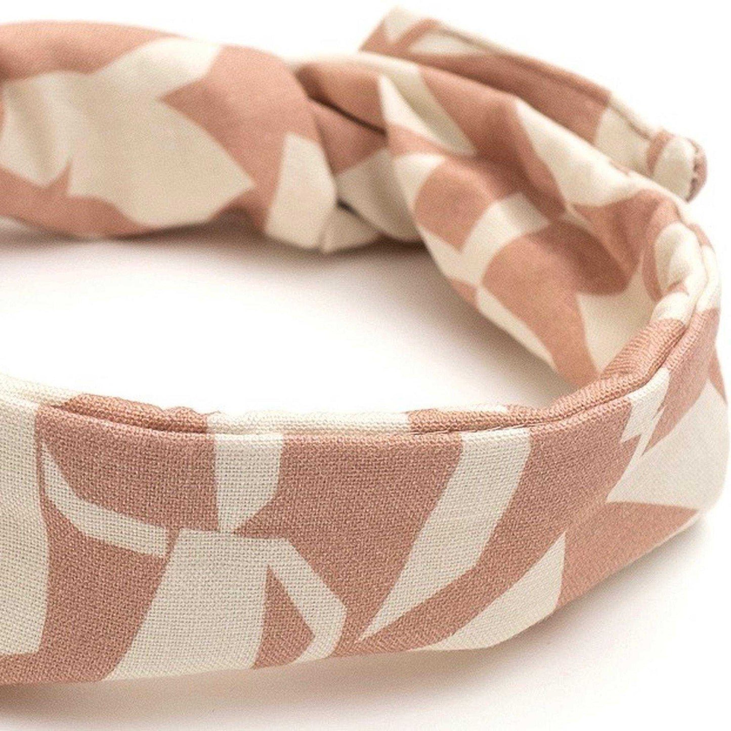 Japanese Linen 'Athens' Pink ヘッドスカーフ/ミニスカーフ | YARN&COPPER